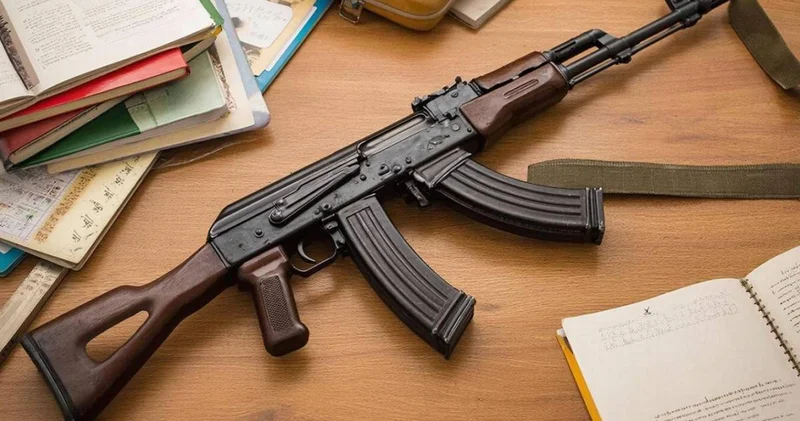 Ақмола облысының Макинск қаласында мектептен оқу қаруын ұрлаған ер адам сотталды