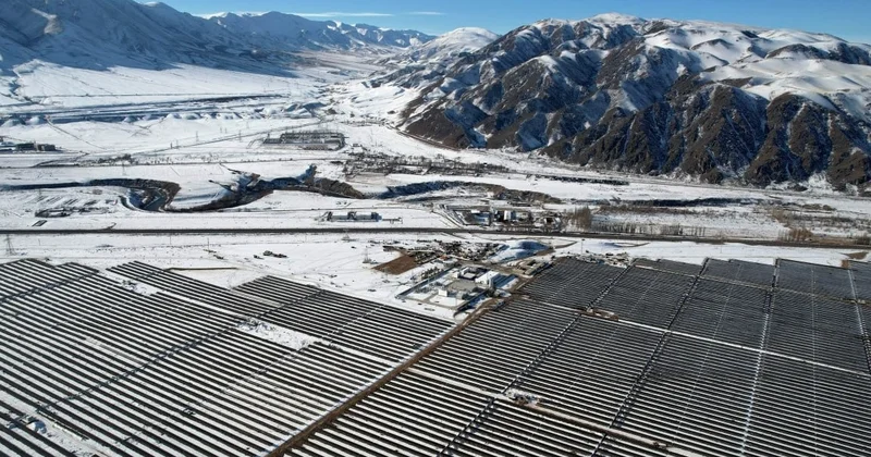 Қырғызстанда алғашқы күн электр станциясы іске қосылды