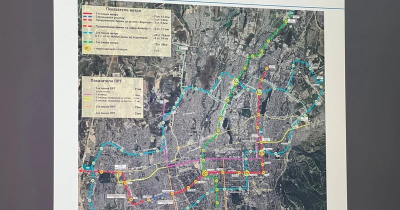 Бас жоспардағы өзгеріс: Алматыда жаңа метро желілерінің жобасы таныстырылды