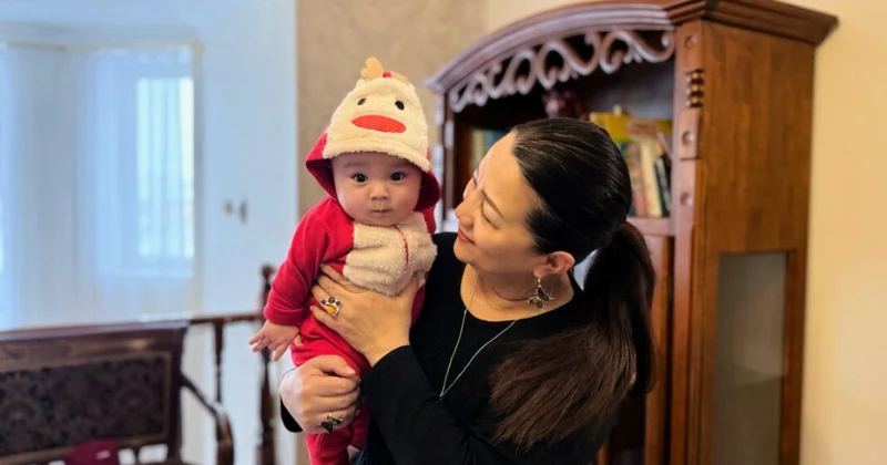 Мама Димаша Кудайбергена посетила Дом мамы в Астане