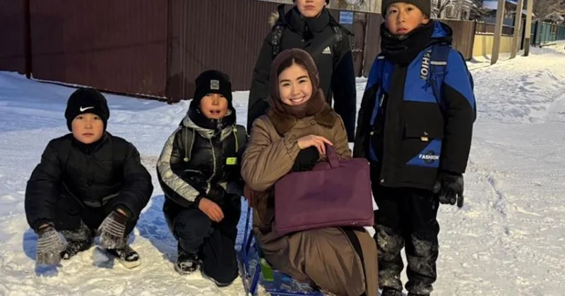 Шәкірттері шанамен сырғанатқан атыраулық ұстаз: Баланың болашағы бастауыштан басталады