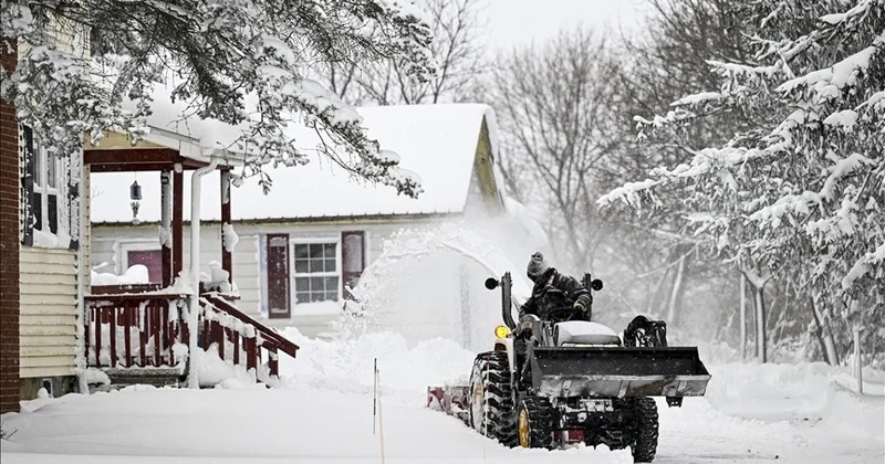 АҚШ та қарлы боран салдарынан шамамен 770 мың адам жарықсыз қалды