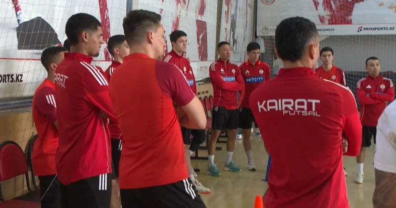 Қайрат футзалдан Чемпиондар лигасының ширек финалына дайындалып жатыр