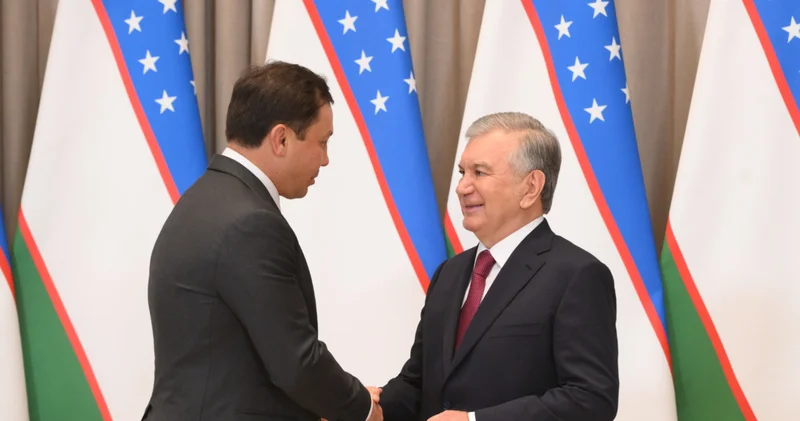 Геннадий Головкин Өзбекстан Президенті Шавкат Мирзиёевпен кездесті