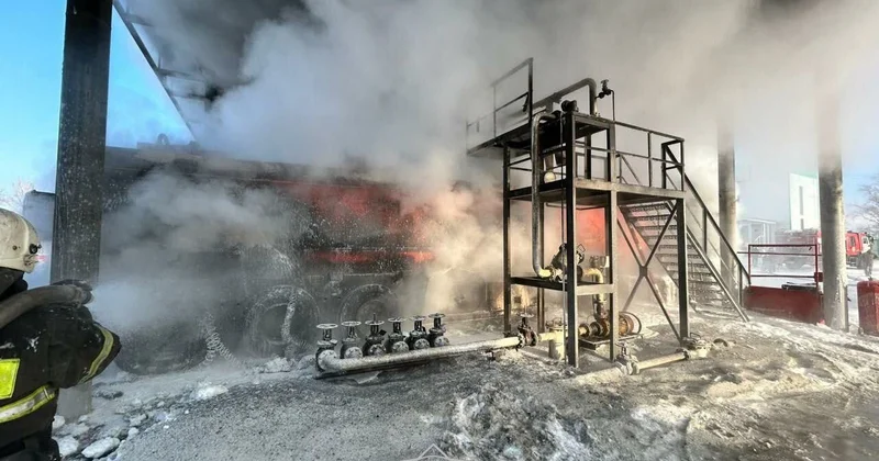 ЧП на нефтебазе