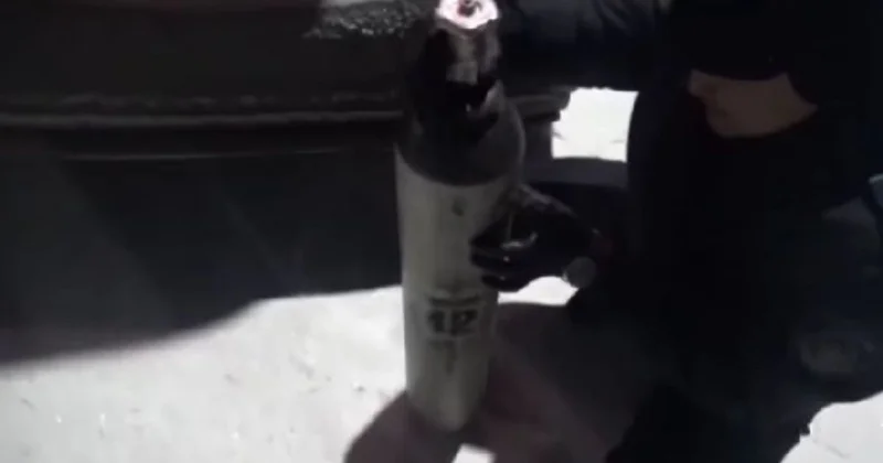 Поездка в машине с веселящим газом на отдых в Бурабай закончилась задержанием для астанчан (видео)