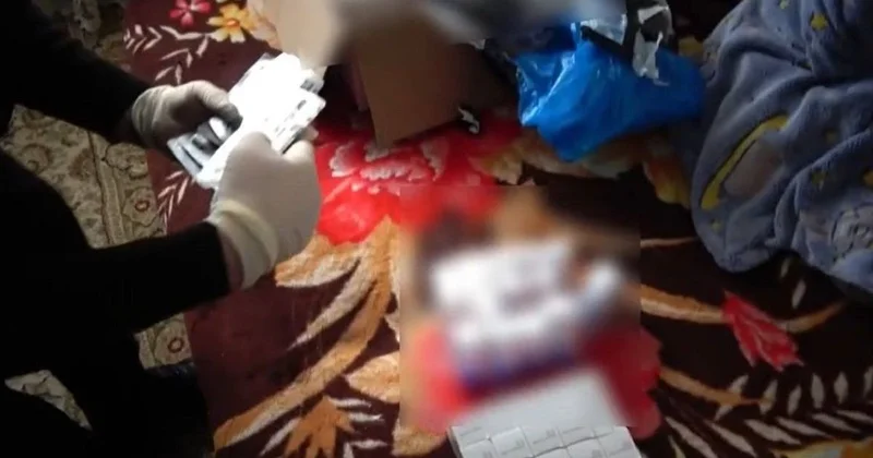 Крупную партию сильнодействующих лекарств нашли дома у акмолинца (видео)