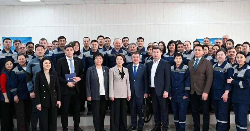 Члены Общенациональной коалиции обсудили проект Конституции с коллективом Актюбинской ТЭЦ