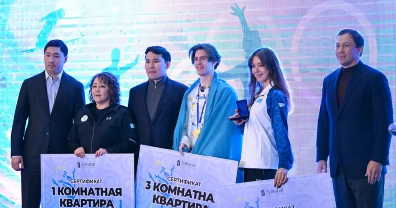 Астана встретила героев зимних Игр