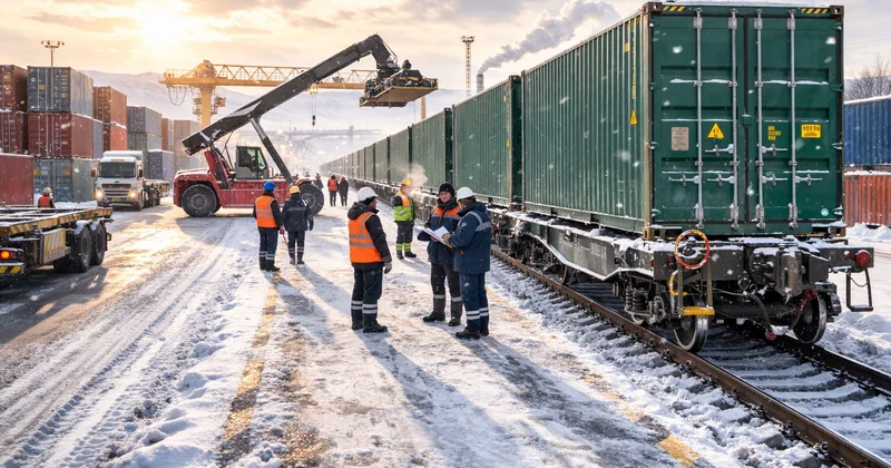 Шығыста экспорттық жүк тасымалы артты