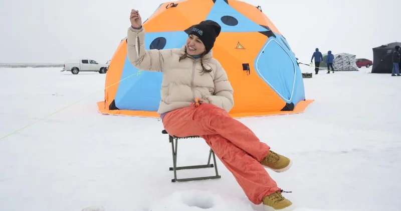 Балқашта алғаш рет қысқы балық аулау фестивалі өтті