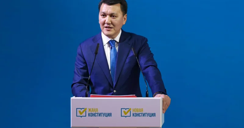 Жаңа Ата заңда адам сөзі 76 рет кездеседі: Ерлан Қарин жаңа Конституция жобасының басты ерекшелігін атады