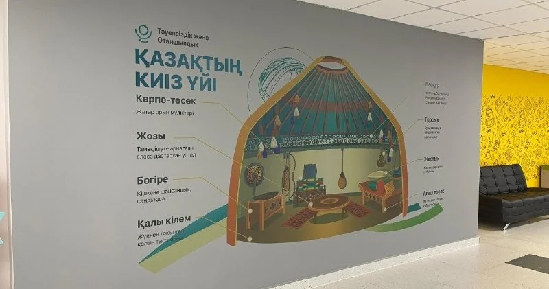 Адал азамат : Қазақстан мектептері заманауи форматта безендіріліп жатыр