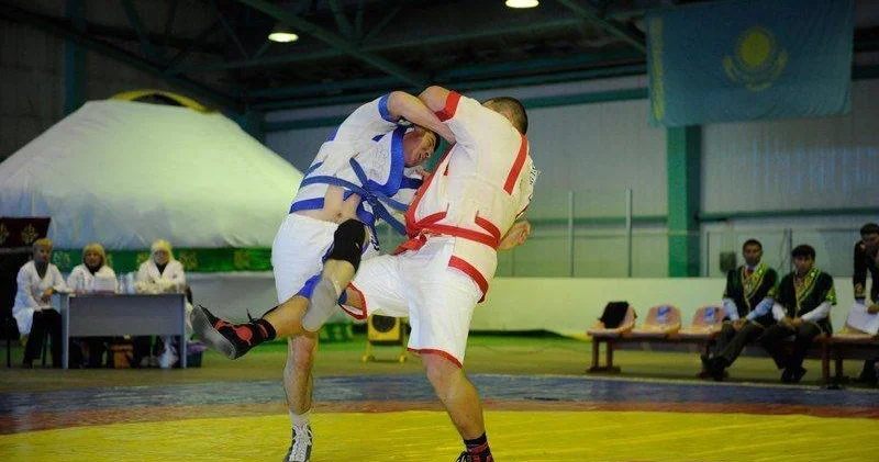 Күштік құрылымдар арасында қазақ күресі мен самбодан ашық чемпионат өтеді