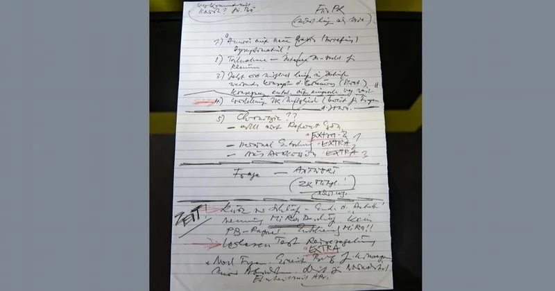 ГДР дің құлауына әсер еткен блокноттағы жазбаны сатқан адамның есімі жарияланды