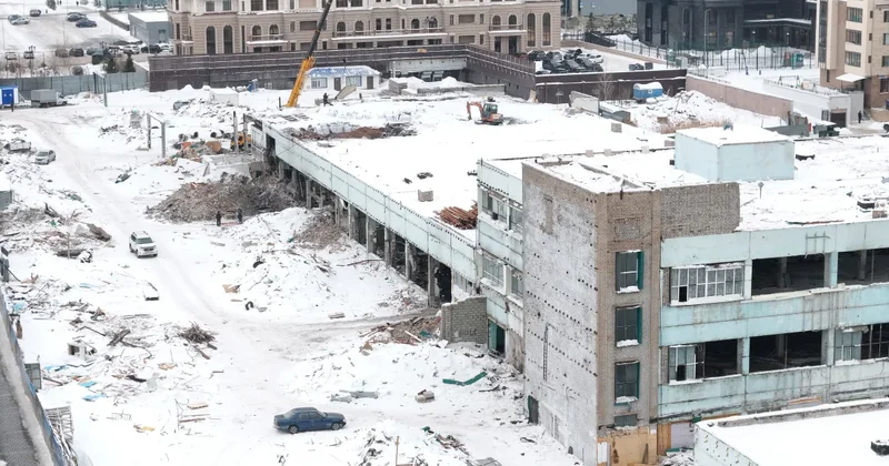 Вместо известного рынка на правом берегу Астаны появится новый ЖК