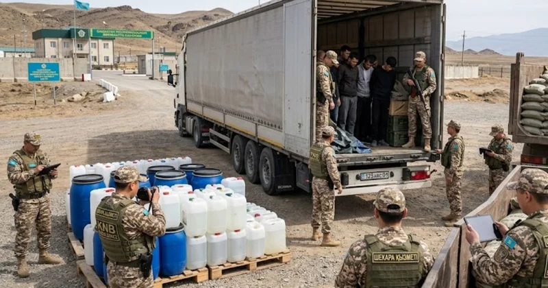 Алтын миллиардқа және тонна тонна химиялық заттар: ҰҚК шекарадағы арнайы операциялар туралы есеп берді