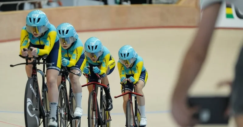 Казахстанки завоевали первое золото на ЧА по велоспорту на треке