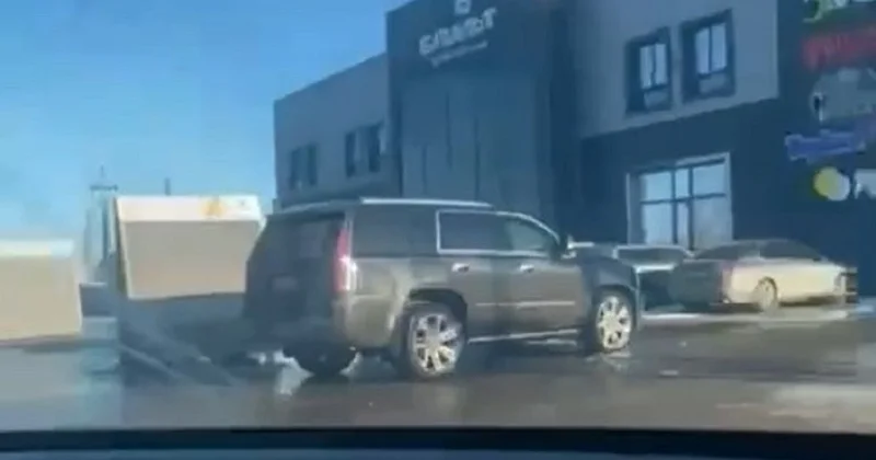 Cadillac Escalade забрали в Павлодаре из за долга в 34 млн тенге