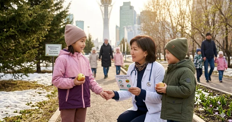 Суық маусымнан жылы кезеңге өту аралығы: Балаларды тұмау мен вирустан қалай қорғау керек?