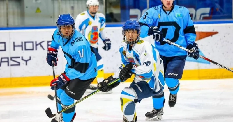 Тәртіп сақшылары сынға түсті: Өскеменде хоккейден республикалық турнир өтті