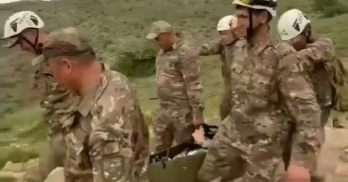 Түркістан облысында тауда адасқан ер адам құтқарылды