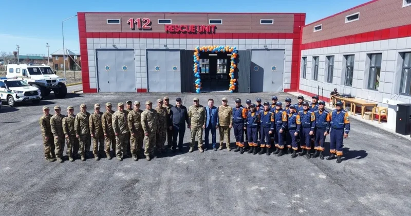 Уникальное спасательное подразделение открыли на Алаколе