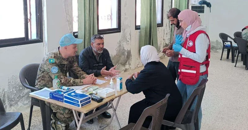 Казахстанские миротворцы оказали медпомощь жителям Трунжи близ Голанских высот