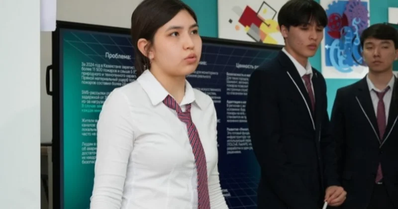 Қызылордалық оқушы егістіктегі су шығынын азайтатын қондырғы құрастырды