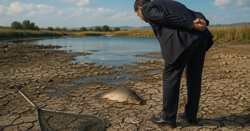 Озера нет, но рыба будет? В Тогызбулаке разгорается скандал вокруг несуществующего водоёма