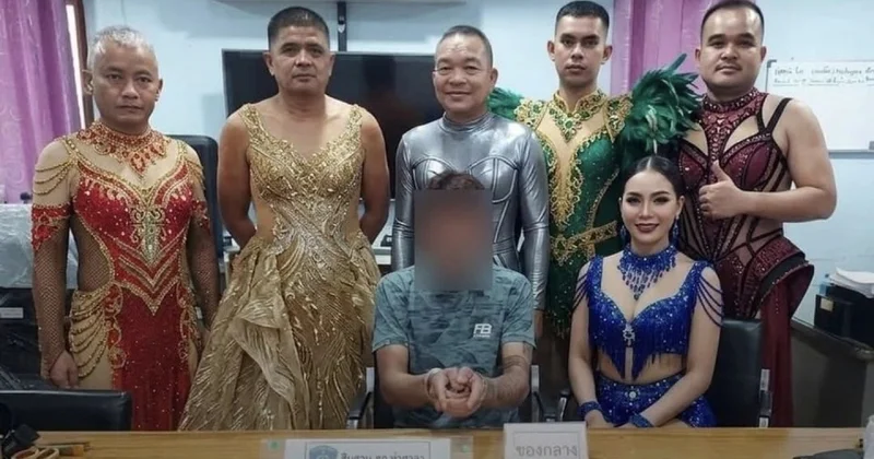 Тайские полицейские переоделись в танцовщиц, чтобы поймать наркопреступника