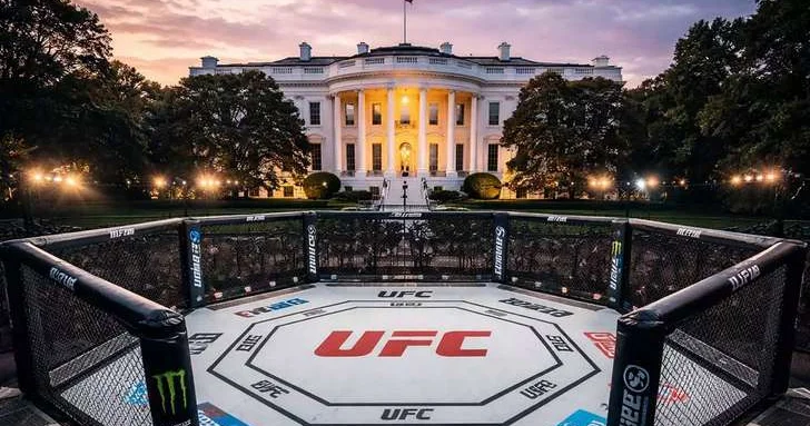 В Белом доме строят ринг UFC ко Дню независимости США