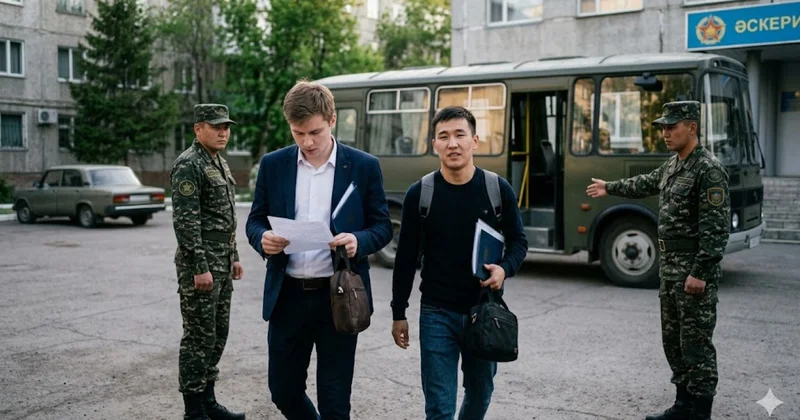 Забрали прямо с защиты диплома : в Караганде выпускников снова увезли в военкомат