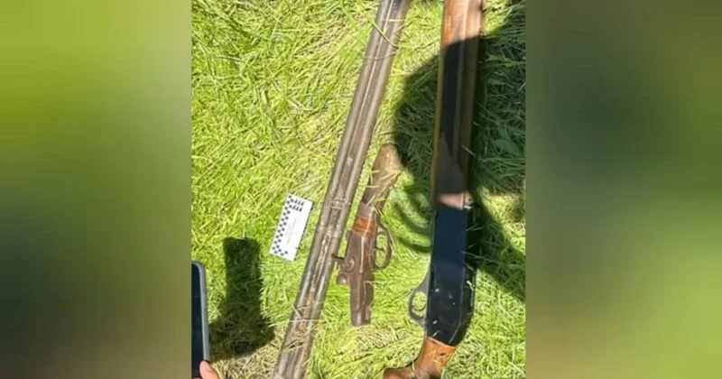 В Алматы нашли очередной тайник с оружием, похищенным во время Кантара