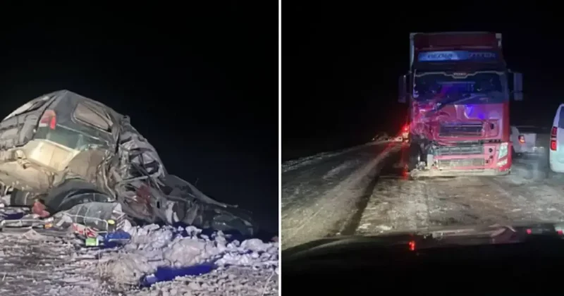 Отец и трое детей погибли в ДТП под Актобе: оправданному ранее дальнобойщику дали срок