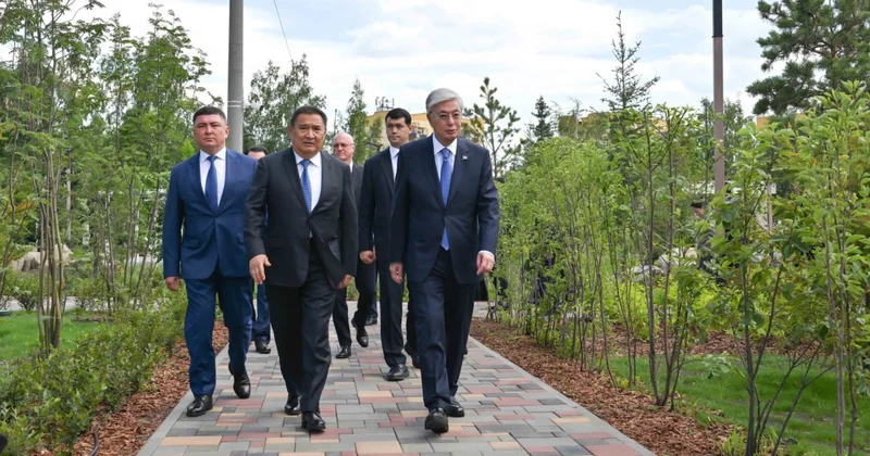 Тоқаев Щучинскінде бірқатар нысанды аралап көрді