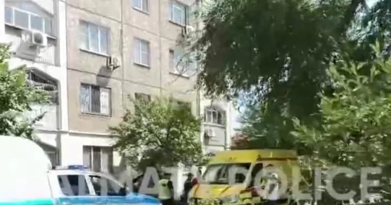 Алматыда көпқабатты үйден құлаған әйелдің өліміне қатысты тергеу басталды