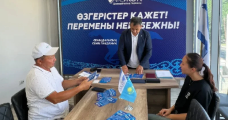 Ақ жол партиясы сайлауалды науқаны аясында Жетісу өңірінің тұрғындарымен кездесті