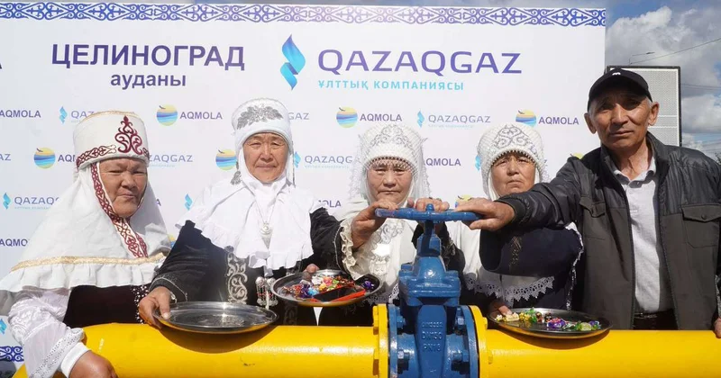 В Каражар и Караоткель пришел природный газ