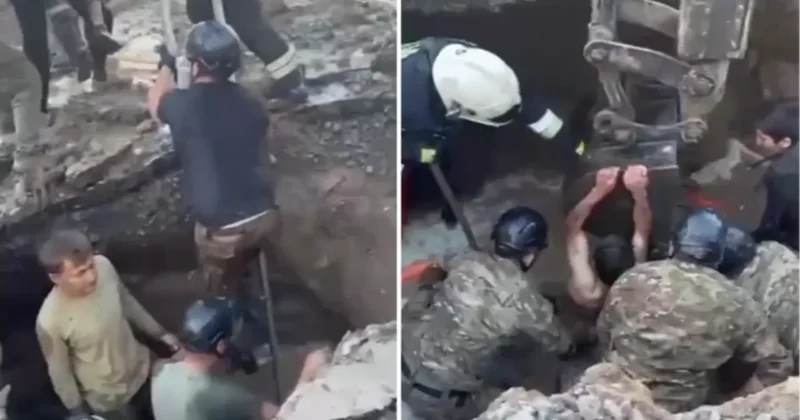 Рабочего засыпало грунтом во время земляных работ в Караганде