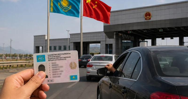 Водителям из Казахстана могут разрешить ездить в Китае по национальным правам