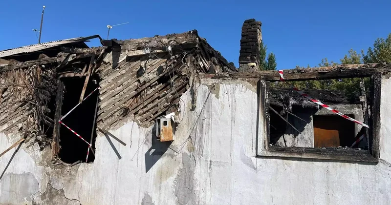 Жетісу облысында бір отбасының үш баласы өрттен көз жұмды фото