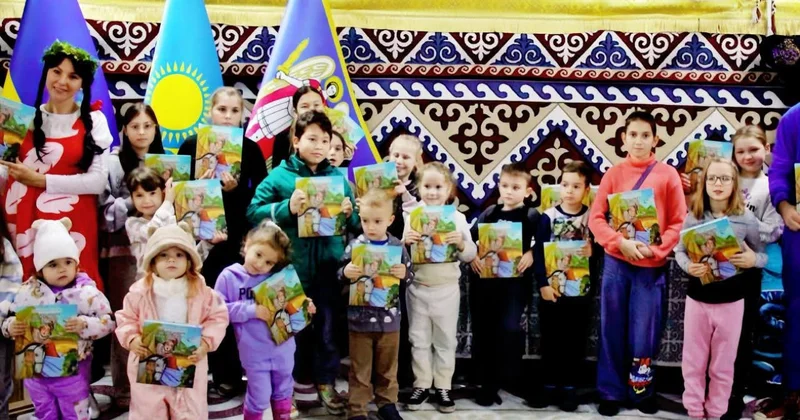 Қазақ ертегілері украин тілінде жарық көрді