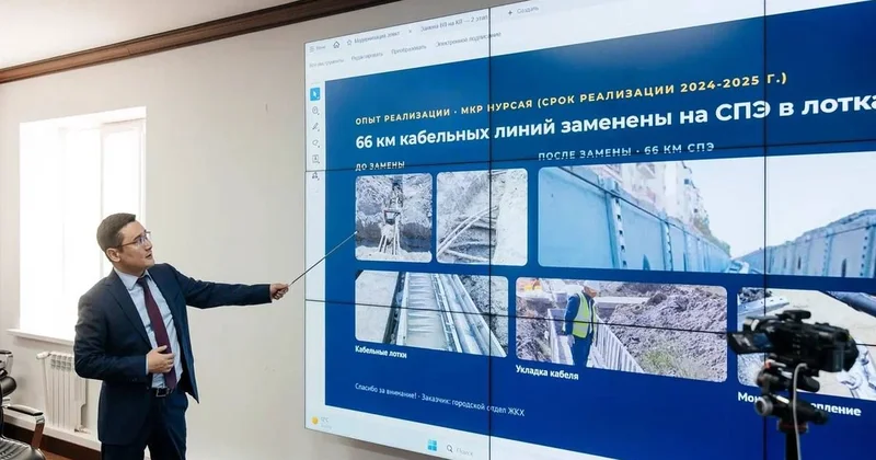 Атырауда электр желілері жер асты кабелдеріне ауыстырылады
