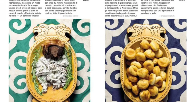 Италиядағы COOK журналы алты бетін Қазақстанға арнады