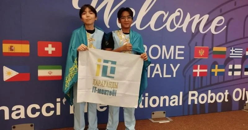 Қарағандылық оқушылар робототехника олимпиадасынан олжалы оралды