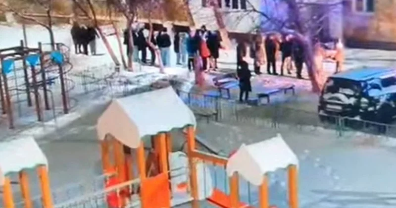 Героический поступок полицейского попал на видео в Карагандинской области