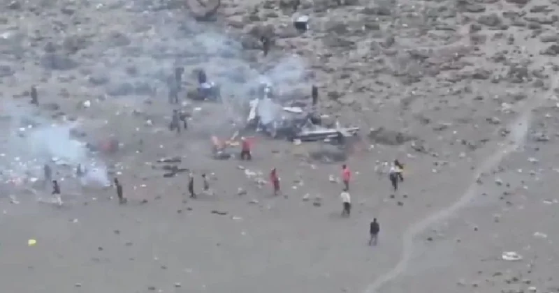 Спасательный вертолет с пассажирами разбился на горе Килиманджаро