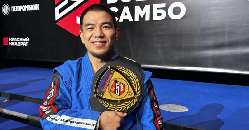 Ұлттық ұлан қызметшісі Мәскеуде өткен жауынгерлік самбо лигасының жеңімпазы атанды