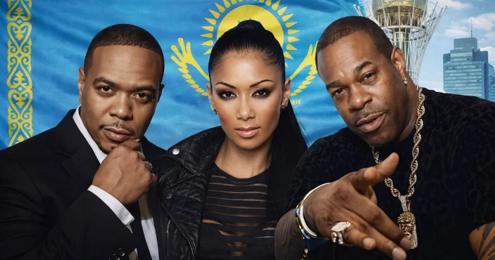 ​Тимбалэнд, Николь Шерзингер, Баста Раймс Қазақстанда өнер көрсетеді